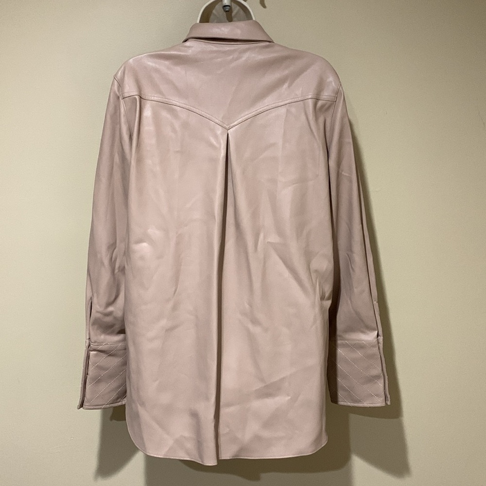 Buttery soft Vegan leather top - Picture 6 of 10